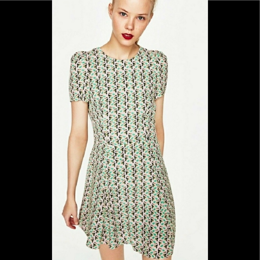 Zara Toucan dress